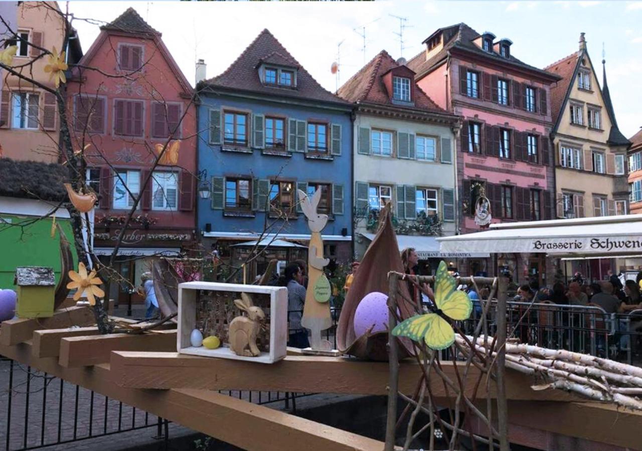 Studio "Le Cocon" Proche Colmar - Free Parking & Wifi Horbourg Exterior foto